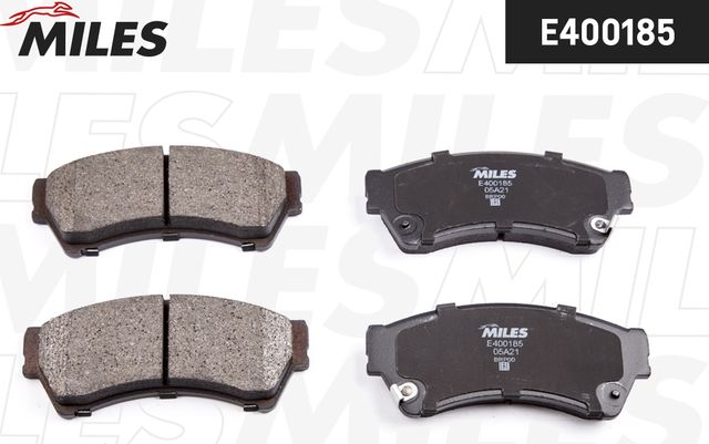 Тормозные колодки Miles (Low-Metallic). Артикул E400185