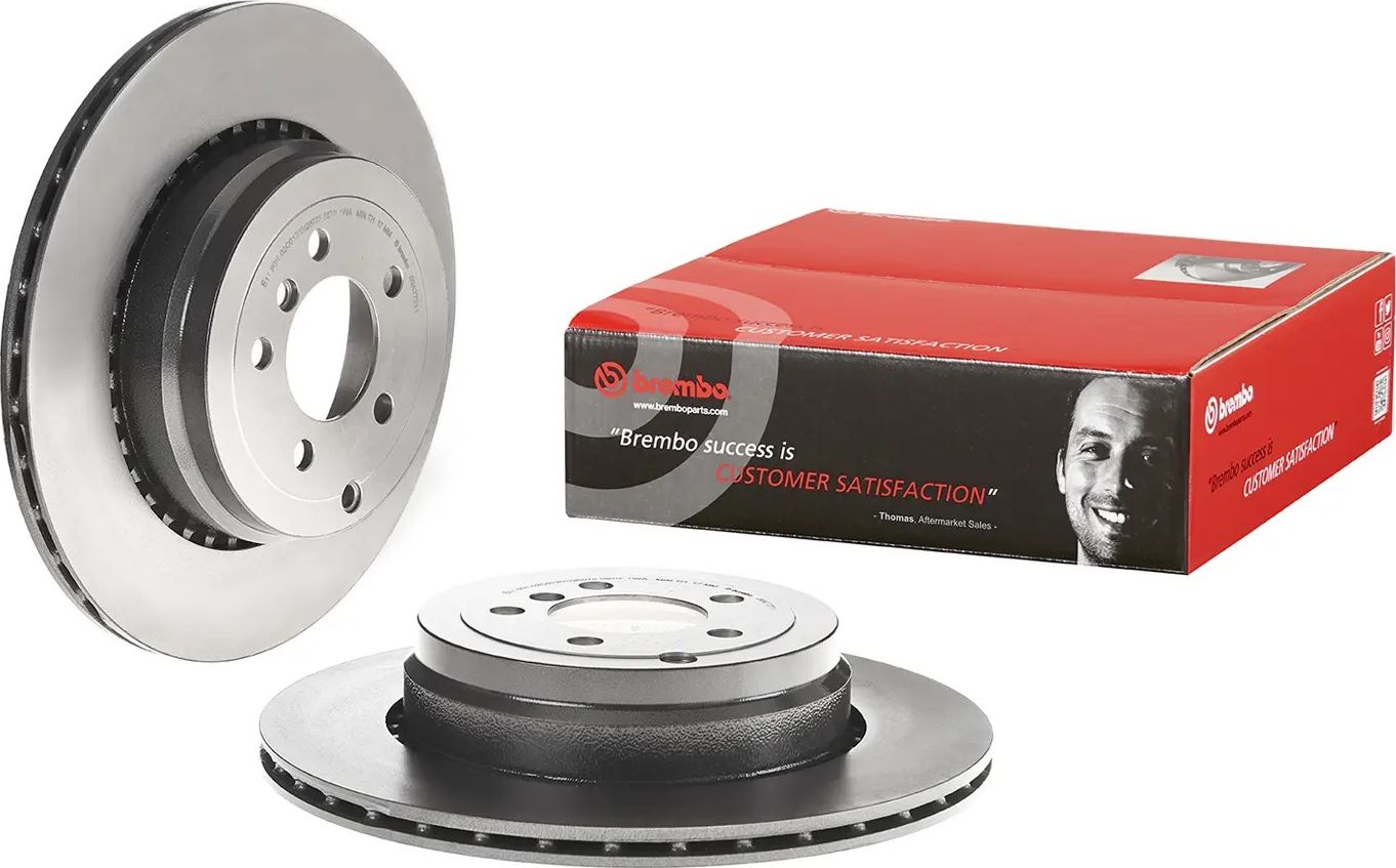 Тормозной диск Brembo PRIME LINE - UV Coated. Артикул 09.A772.11