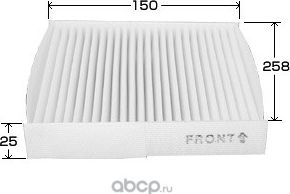 AC-210E ФИЛЬТР САЛОНАJUKE F15 (VIC). Артикул AC210E