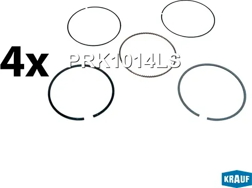 Кольца поршневые (Krauf) Krauf. Артикул PRK1014LS