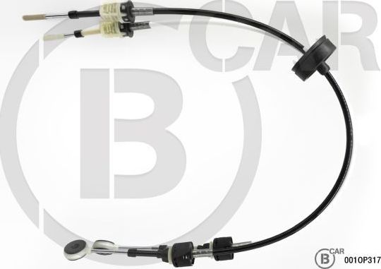 Трос переключения передач КПП B CAR для Opel Zafira B 2005-2019. Артикул 001OP317