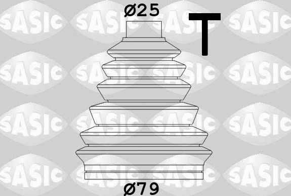 Пыльник ШРУСа наружный Sasic (термопласт) для Renault Clio II 1999-2013. Артикул 1904049