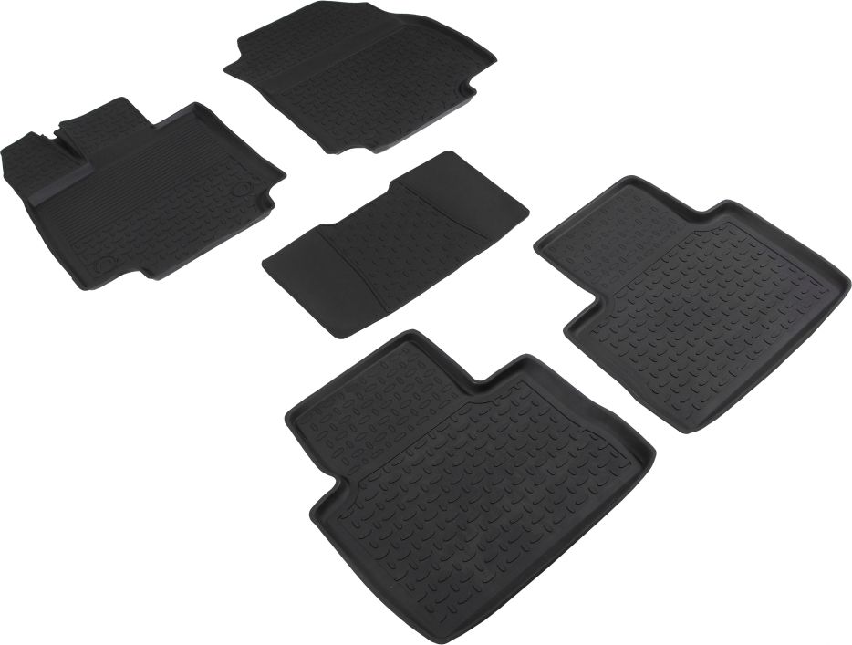 Комплект ковриков Seintex с высоким бортиком для салона Toyota RAV 4 V АКПП 2019-2026. Артикул 92946