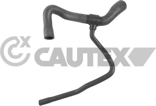 Патрубок радиатора (системы охлаждения) Cautex. Артикул 753338