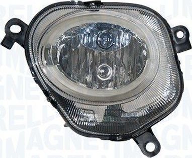Фара дальнего света Magneti Marelli левая для Fiat 500 II 2007-2026. Артикул 712000815401