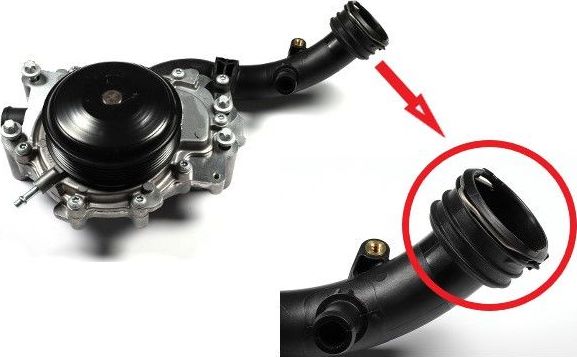 Помпа (водяной насос) Hepu. Артикул P1613A-TH-3