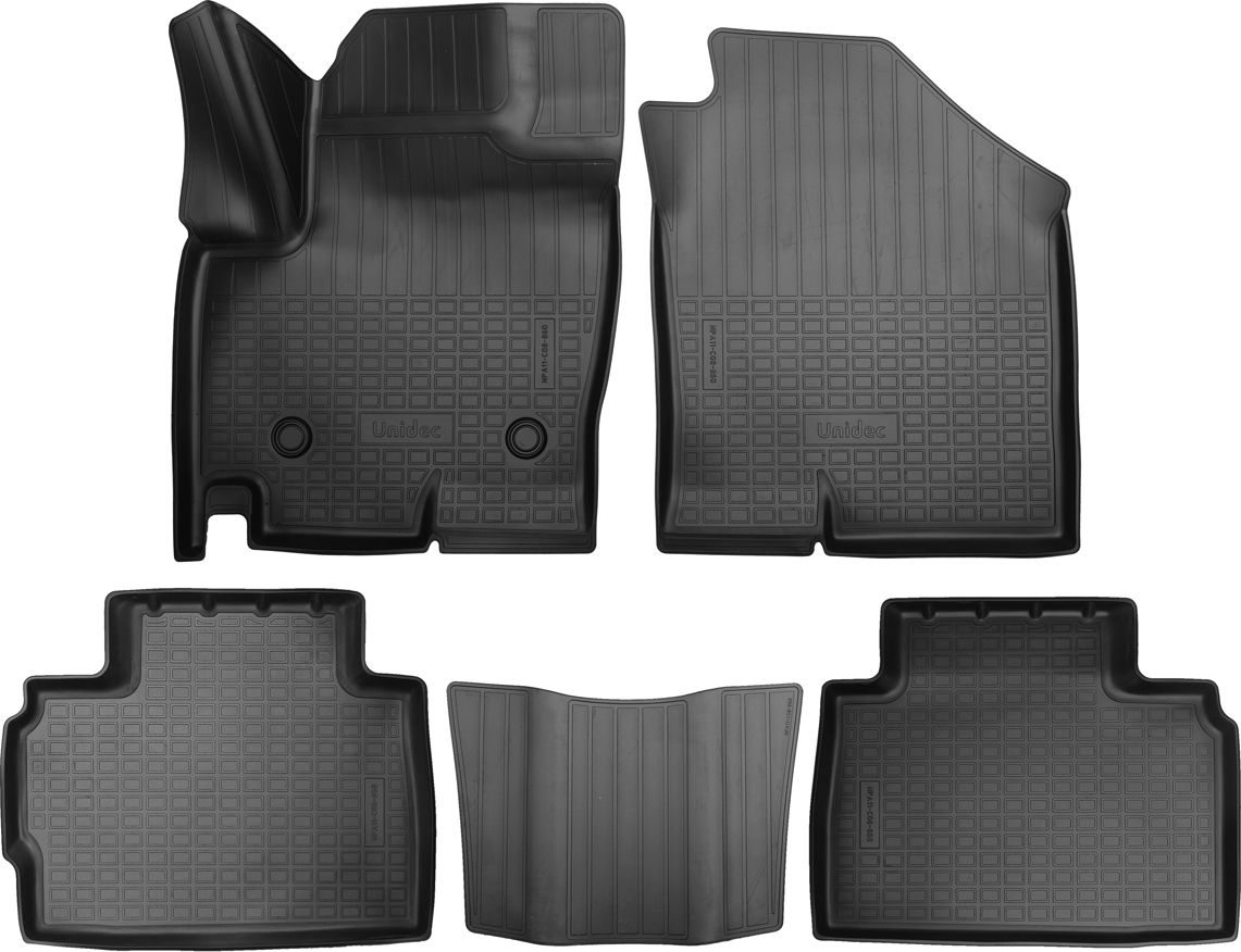 Коврики 3D Норпласт для салона BAIC Beijing Senova X55 2020-2026. Артикул NPA11-C08-860
