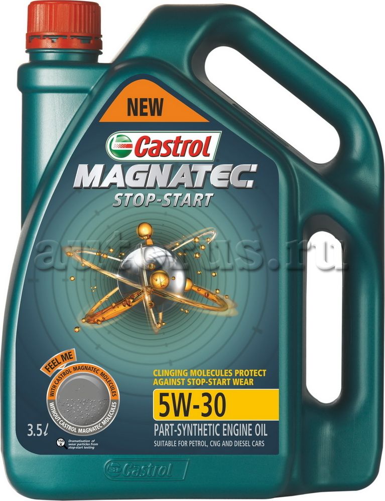 Масло моторное MAGNATEC STOP START C3 5W30 синт.4л CASTROL. Артикул 15C3EC