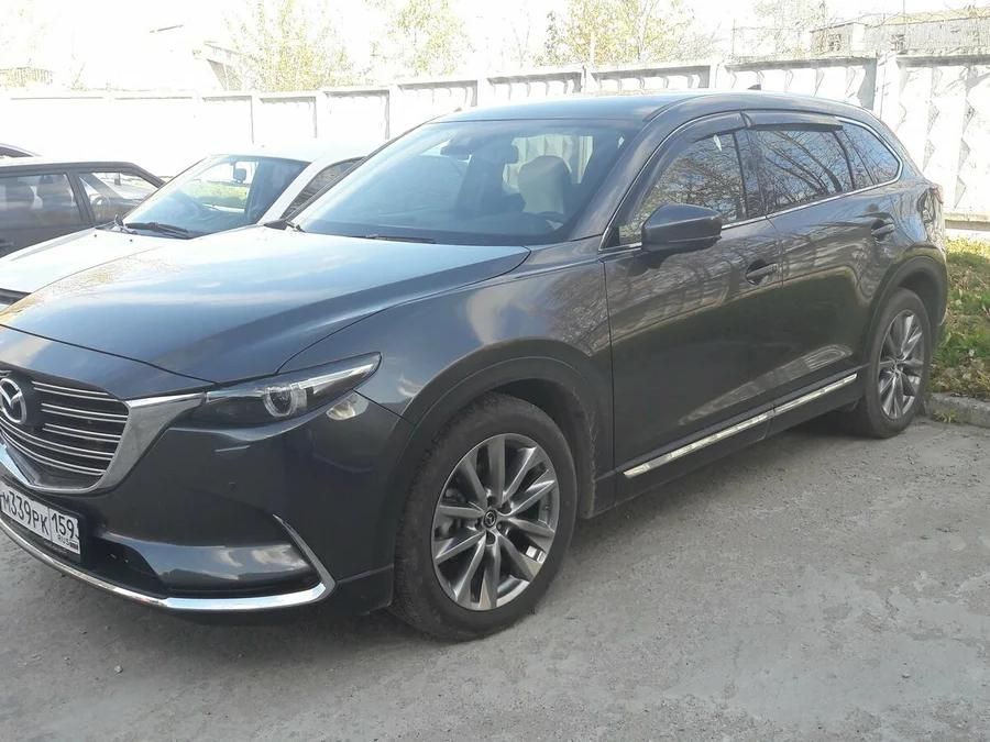 Дефлекторы Cobra Tuning для окон Mazda CX-9 II 2017-2026. Артикул M24417