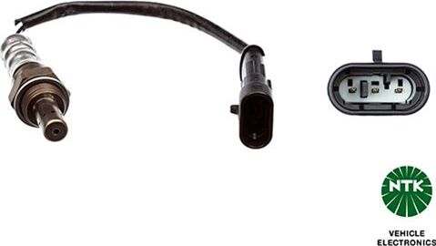 Лямбда-зонд (кислородный датчик) NGK для Renault Clio II 1998-2005. Артикул 91454