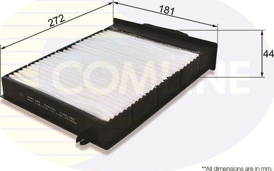 Салонный фильтр Comline. Артикул EKF196