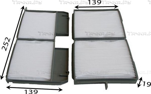 Салонный фильтр JS Asakashi для Toyota Scepter 1992-1996. Артикул AC1507SET
