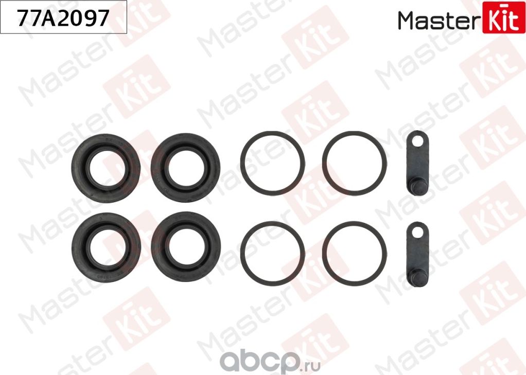 77A2097 Ремкомплект тормозного суппорта Volkswagen TOUAREG (7P5, 7P6) 2010 - 201 (Master KIT). Артикул 77A2097