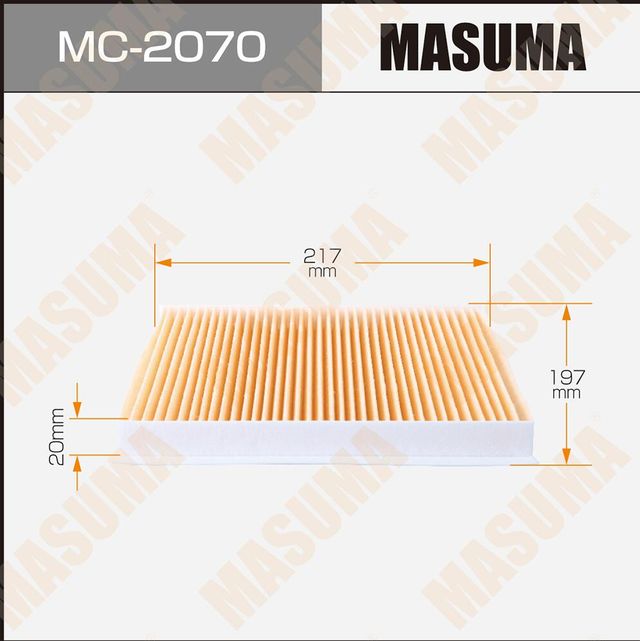 Салонный фильтр Masuma. Артикул MC-2070