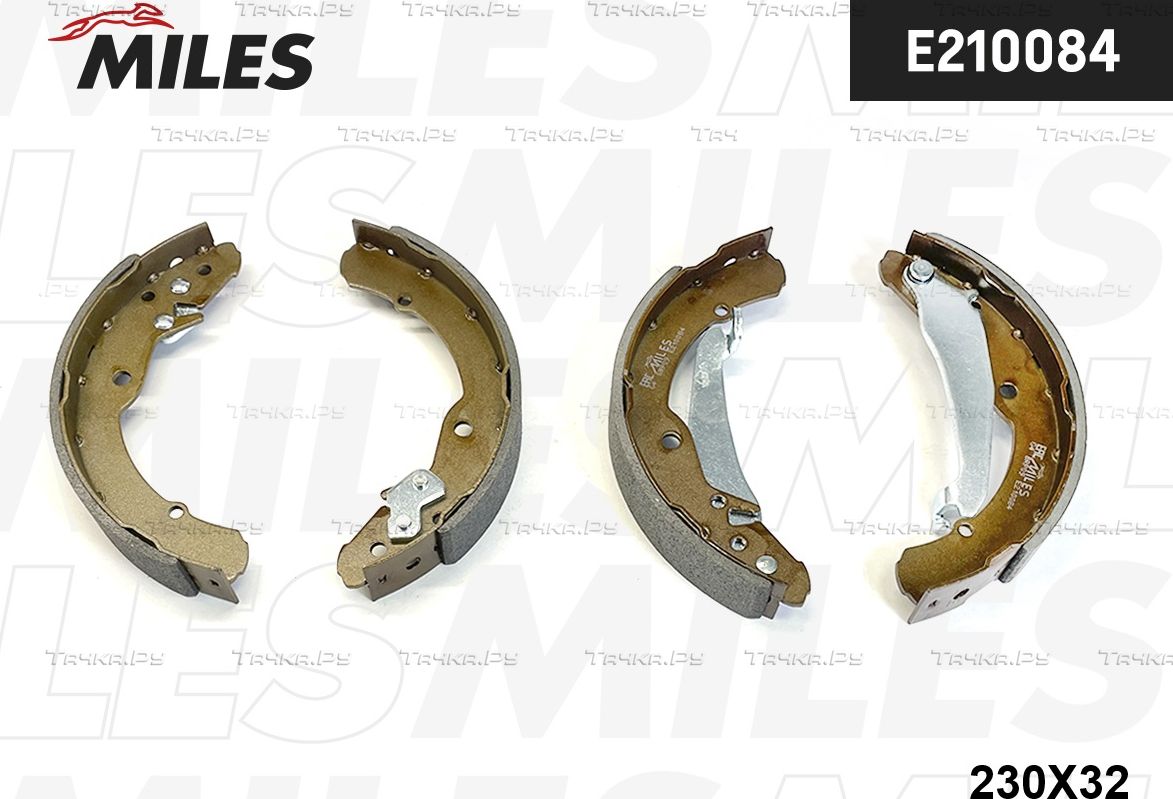 Тормозные колодки Miles задние для Volkswagen Caddy II 1995-2004. Артикул E210084