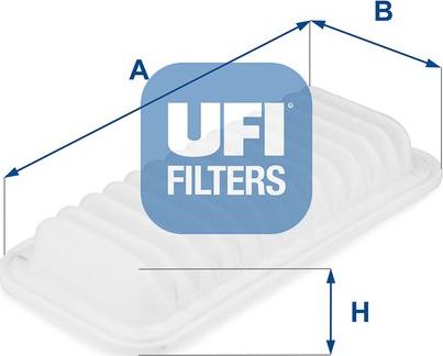Воздушный фильтр UFI. Артикул 30.175.00