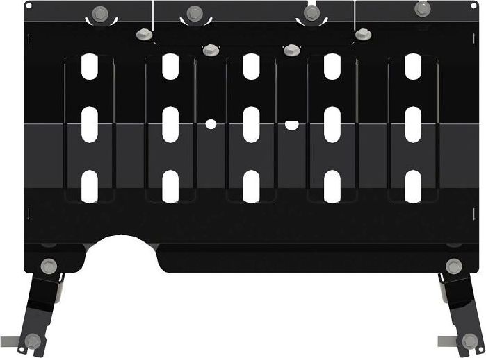 Защита Шериф (2,5 мм) для выхлопной системы Jeep Wrangler JL 2018-2026. Артикул 04.3995