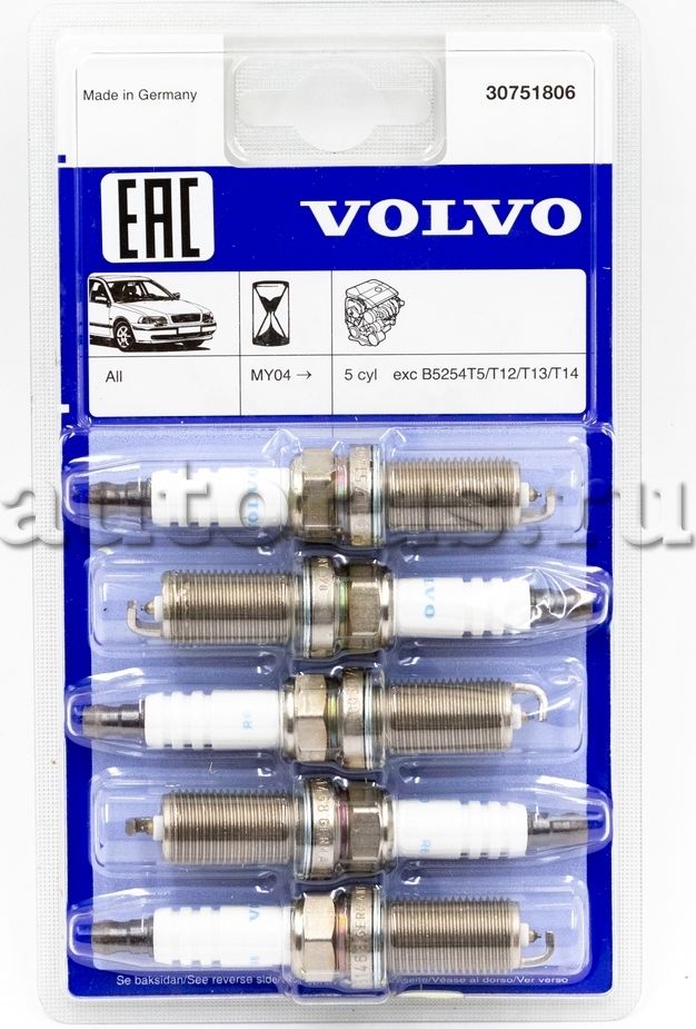 Свеча зажигания Volvo. Артикул 30 751 806