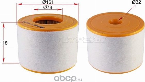 Фильтр воздушный AUDI A6S6 1.82.0 11-A7 2.0 14- (SAT). Артикул ST4G0133843K