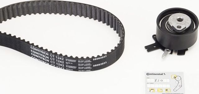 Ремень ГРМ с роликами (комплект) ContiTech для Jeep Wrangler III (JK) 2007-2018. Артикул CT1242K1