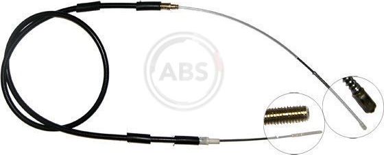 Трос ручника (тросик ручного тормоза) ABS задний правый для Renault Safrane I 1992-1996. Артикул K12438