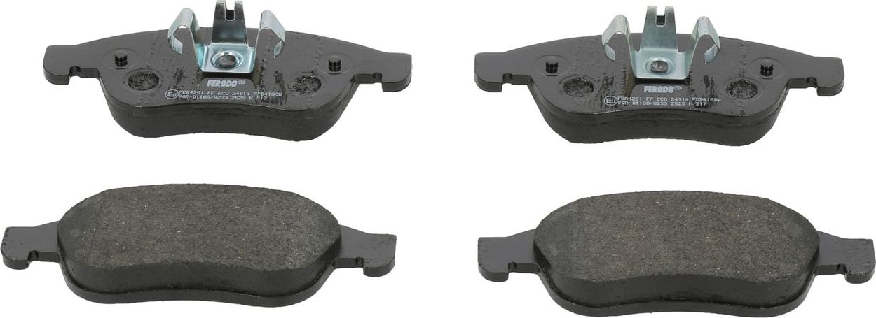 Тормозные колодки Ferodo Premier передние для Renault Duster II 2021-2026. Артикул FDB4180W
