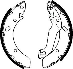 Тормозные колодки Nisshinbo. Артикул NS6006