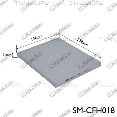 Салонный фильтр SpeedMate для Hyundai Accent III 2005-2010. Артикул SM-CFH018