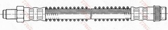 Тормозной шланг TRW. Артикул PHB105