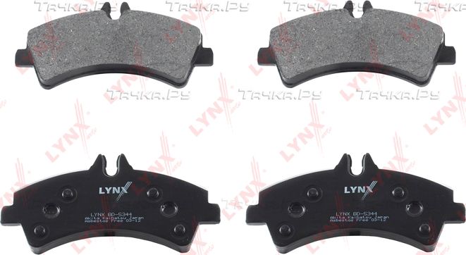 Тормозные колодки LYNXauto. Артикул BD-5344