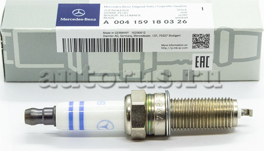 Свеча зажигания Mercedes-Benz. Артикул A004159180326