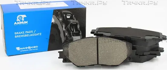 КОЛОДКИ ТОРМОЗНЫЕ ДИСКОВЫЕ ПЕРЕДНИЕ AKNUK TOYOTA AURIS (E18), 10/12 -/ Aknuk. Артикул BP6072
