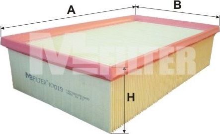 Воздушный фильтр MFilter. Артикул K 7019