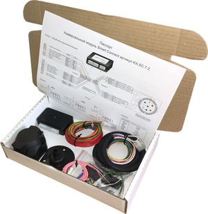 Универсальная электрика Концепт Авто с блоком согласования 7-контактная с отключением парктроника. Артикул KA.SC.7.2