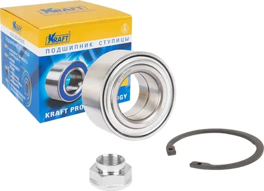 Подшипник ступицы переднего колеса, комплект Honda Accord VI (98-02) 1 (Kraft). Артикул KT204533