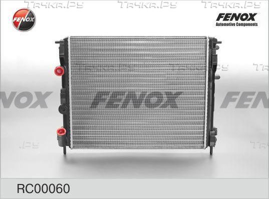 Радиатор охлаждения двигателя Fenox для Dacia Logan II 2007-2026. Артикул RC00060