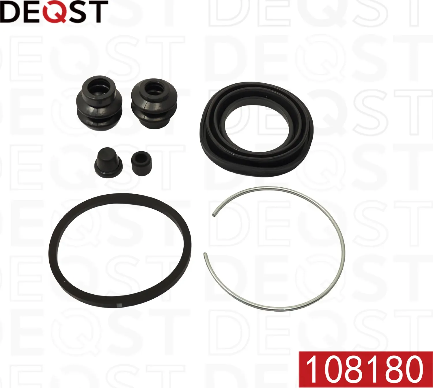 Ремкомплект тормозного суппорта заднего (для поршня O 43mm  суппорт Akebono). NISSAN Murano (Z50) 03 (Deqst). Артикул 108180