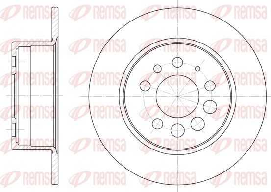 Тормозной диск Remsa. Артикул 6283.00