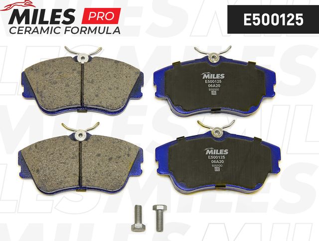 Тормозные колодки Miles (Керамика). Артикул E500125