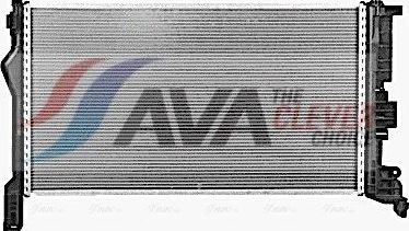 Радиатор охлаждения двигателя AVA ** CLEVER FIT ** для Volvo XC90 II 2014-2026. Артикул VO2304
