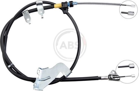 Трос ручника (тросик ручного тормоза) ABS. Артикул K17300