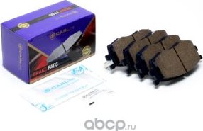 Колодка тормозная Hyundai Accent дисковая передняя к-т # (Carline). Артикул CLN2043