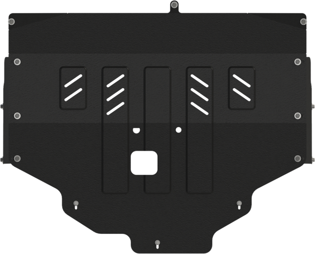 Защита Шериф (2,5 мм) для картера и КПП Renault Master 2010-2026. Артикул 18.4671