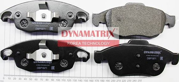 Тормозные колодки Dynamatrix. Артикул DBP1971