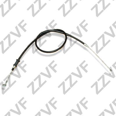 Трос ручника (тросик ручного тормоза) ZZVF. Артикул ZVTC048