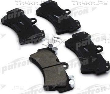 Тормозные колодки Patron передние для Audi Q7 I (4L) 2006-2015. Артикул PBP1626