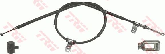 Трос ручника (тросик ручного тормоза) TRW. Артикул GCH598
