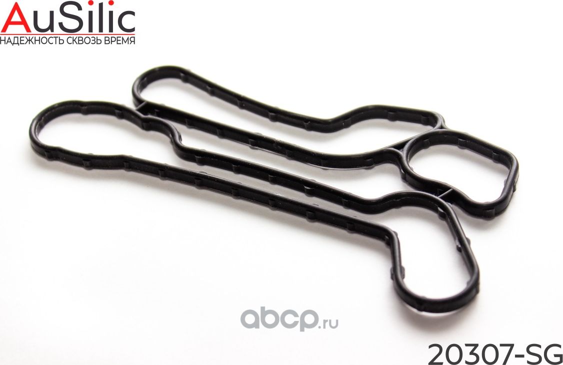 Силиконовая усиленная прокладка теплообменника (корпуса масляного фильтра)(дв. 1 (Ausilic). Артикул 20307SG