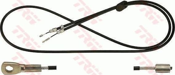 Трос ручника (тросик ручного тормоза) TRW. Артикул GCH2595