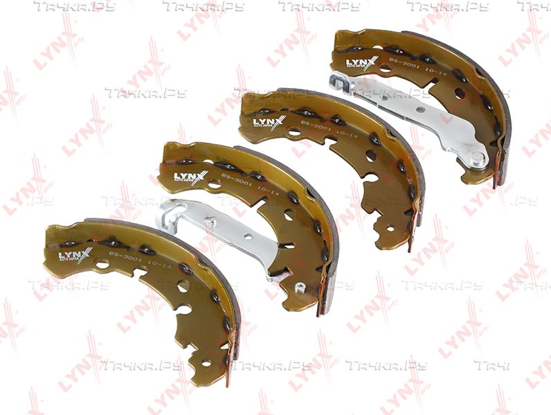 Тормозные колодки LYNXauto задние для Ford Fiesta IV 1996-2003. Артикул BS-3001